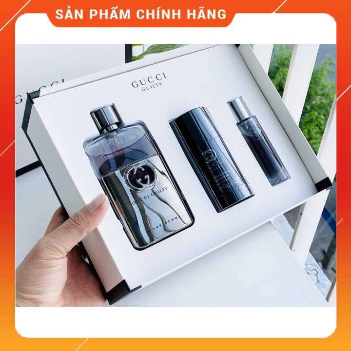 Bộ Quà Tặng G.ucci Guilty Pour Homme