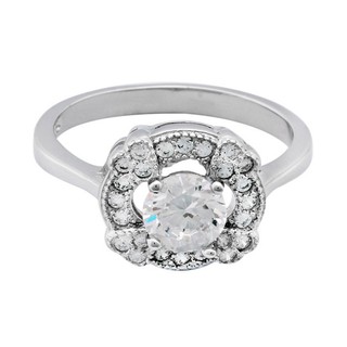 Nhẫn Bạc Nữ E04NHU000011