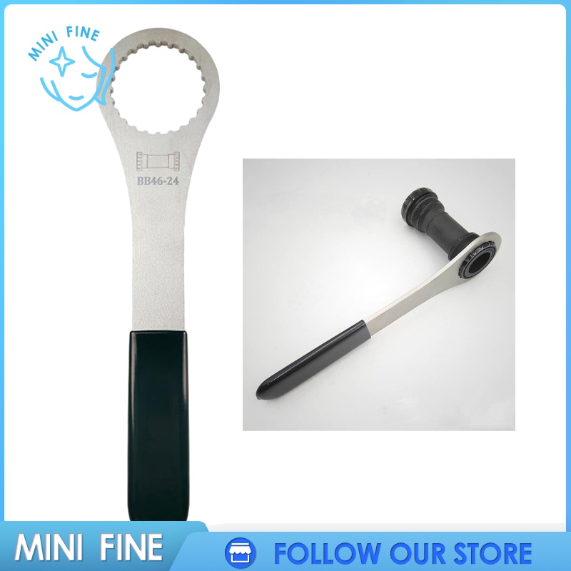 【mini fine】Bottom Bracket Remover Bottom Bracket Wrench Bottom Bracket Removal Tool Bicycle Tool - High hardness, wear resistance, not easy to scratch the axle.