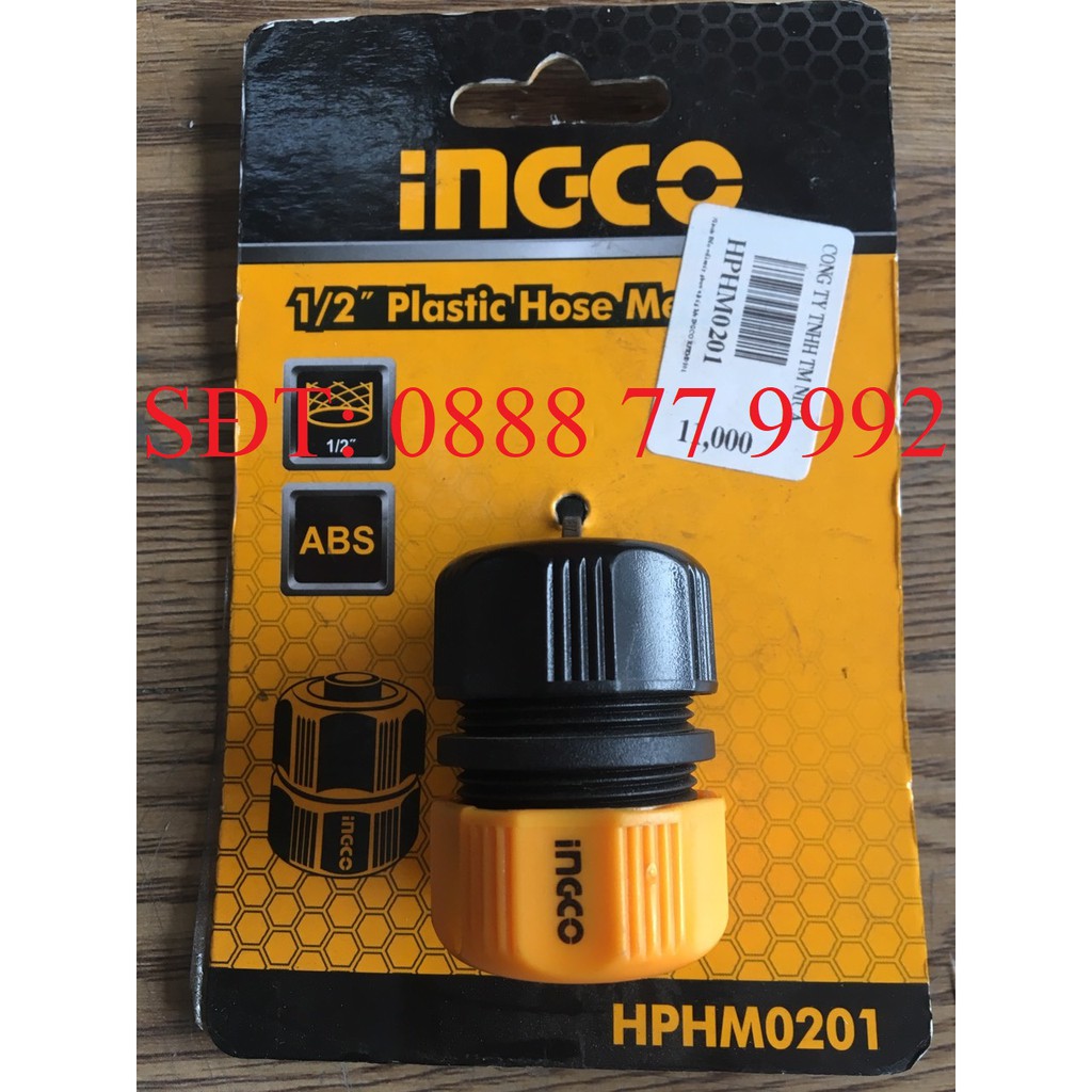 Đầu nối 1/2 inch ống nước mềm Fi21 INGCO HPHM0201