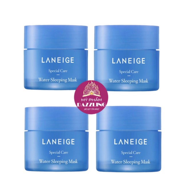 Combo 4 Mặt Nạ Ngủ Laneige Water Sleeping Mask minisize 15ml