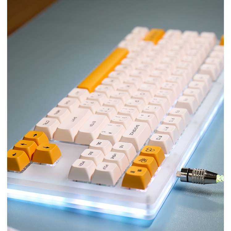 Nắp Phím Sữa Mật Ong PBT-140 Chuyên Dụng Cho Bàn Phím Cơ