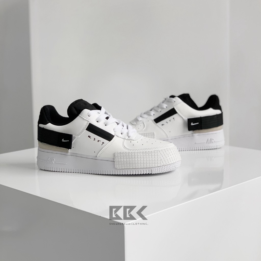 af1 type white black