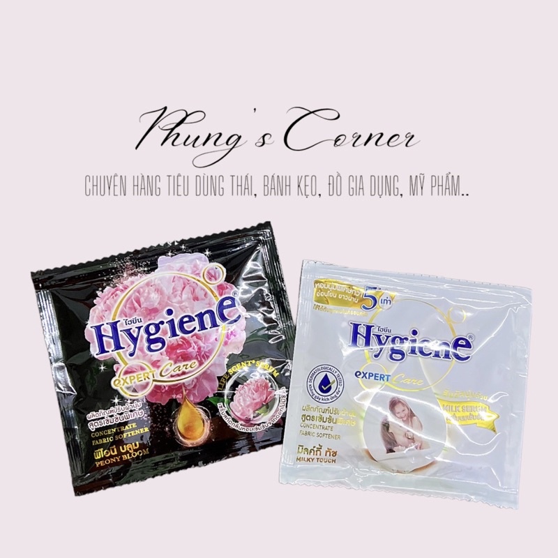 Nước Xả Vải Hygiene Đậm Đặc 20ml ⚡SIÊU HOT⚡Làm Mềm Vải, giúp vải luôn tơi xốp, Thích hợp cho mọi loại vải