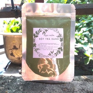 Bột trà xanh nguyên chất handmade 500gr