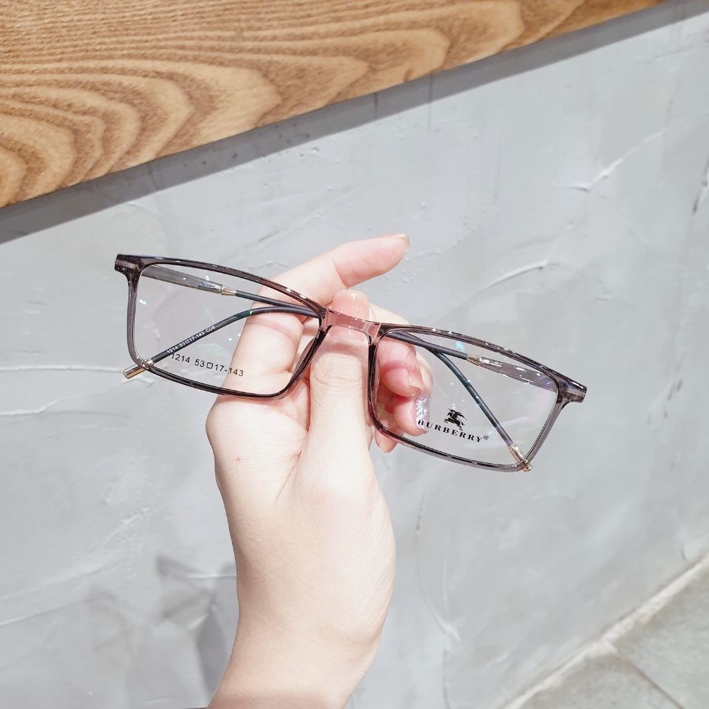 Gọng kính cận nam nữ mắt vuông gọng nhựa dẻo thời trang cao cấp, kính mắt Qiwa Eyewear 1214 | BigBuy360 - bigbuy360.vn