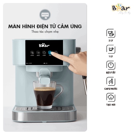 Máy pha cà phê Espresso tự động Bear CF-B15V1