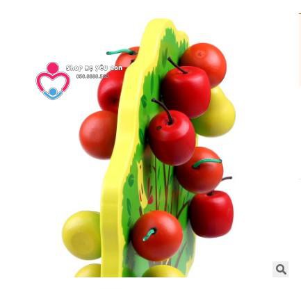 Cây táo lê nam châm học đếm cho bé - Giáo cụ Montessori cho bé 2-3 tuổi học toán, Học về số lượng, Tập đếm