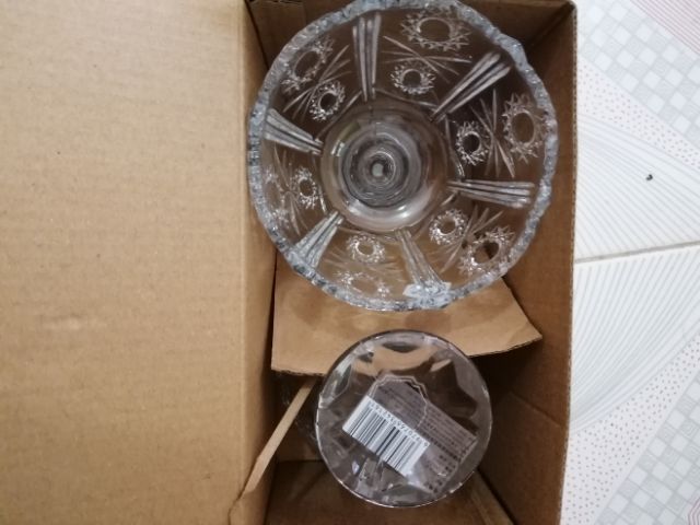 Ly kem thủy tinh cao cấp loại lớn 245ml siêu đẹp