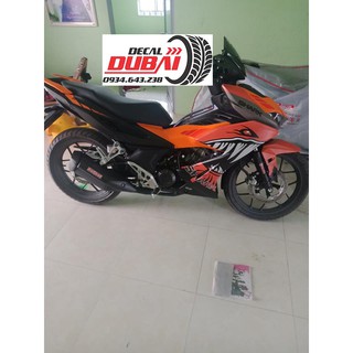 Tem trùm xe máy winner X cá mập Cam Trắng