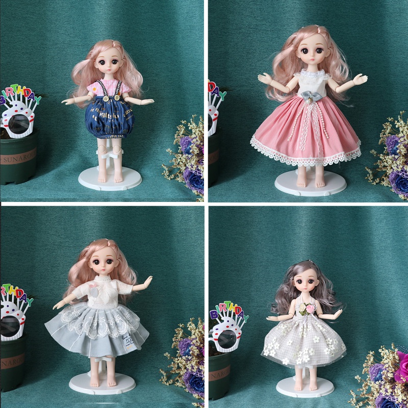 Đầm Cưới Cho Búp Bê Barbie Ttd363 30cm