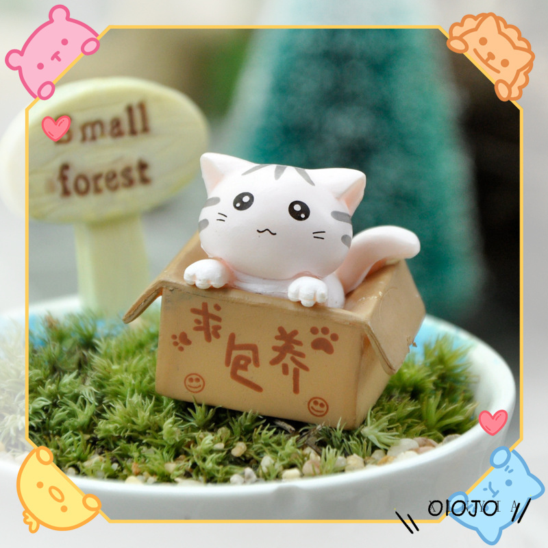 Mô Hình Mèo Trang Trí Trong Nhà