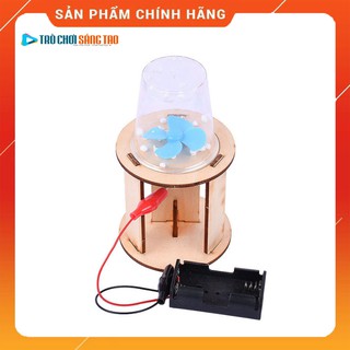 Bộ đồ chơi tự làm bão tuyết tĩnh điện bằng gỗ – DIY Wood Steam