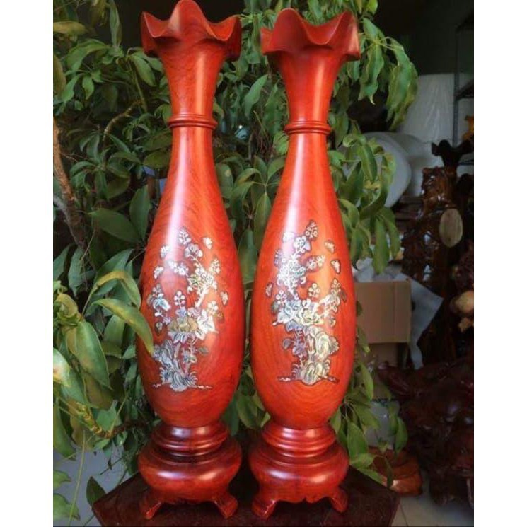 [Decor Cao Cấp ] Tỳ Bà Hương Cẩn cao 40cm