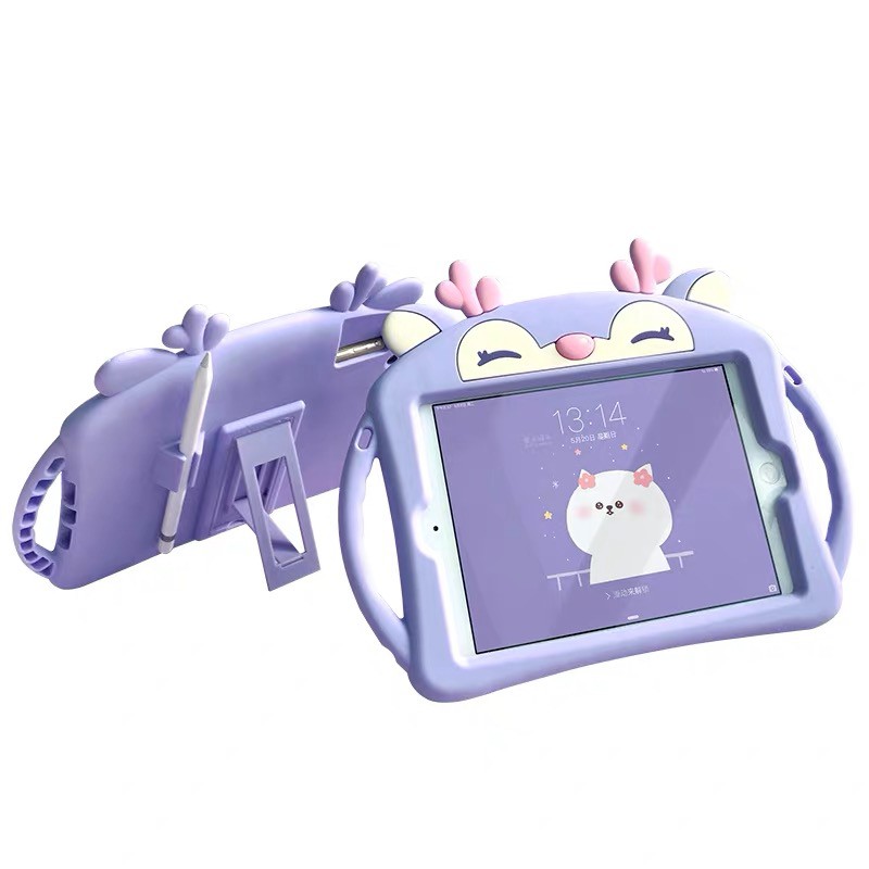 Ốp Điện Thoại Silicone Có Giá Đỡ Cho Ipad Mini 1 2 3 4 5 Pro 9.7 10.2 2019 7th 9.7 Air 2 2019 7th 2017 2018 2019 | BigBuy360 - bigbuy360.vn