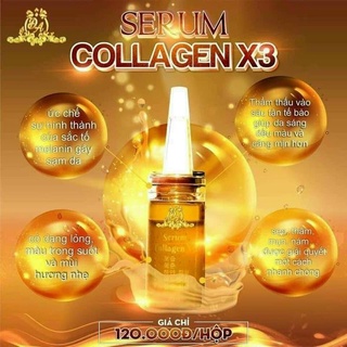 Serum collagen X3 cam kết loại nhất