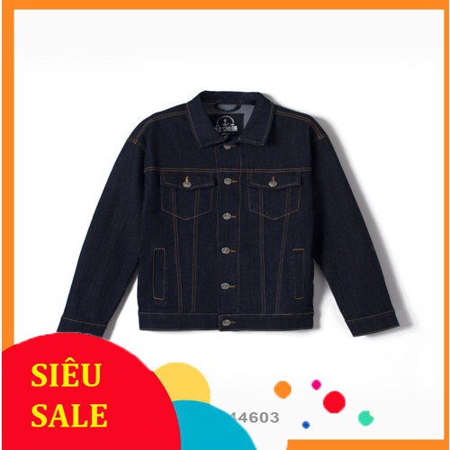 Áo khoác jean nam  Denim Jacket 😍 [SIÊU GIẢM GIÁ] 💕 áo jean hàng hiệu mẫu mới siêu HOT