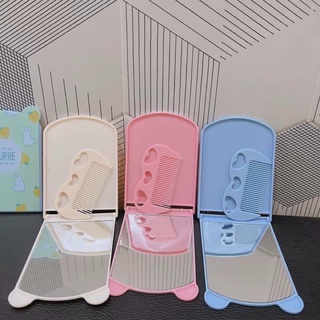 Gương kèm lược mini