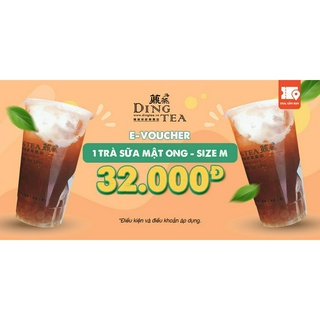 E-Voucher 1 Trà Sữa Mật Ong - Size M tại DingTea Cẩm Phả