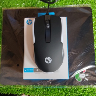 Combo hai sản phẩm chuột có dây hp m160 + lót chuột