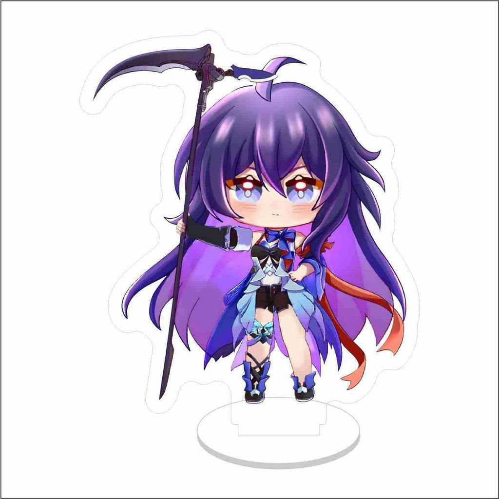 Mô hình Standee Mica Arcrylic nhân vật Honkai Star Rail mẫu bé 10cm (seele jing yuan yanqing welt clara bailu dangheng )