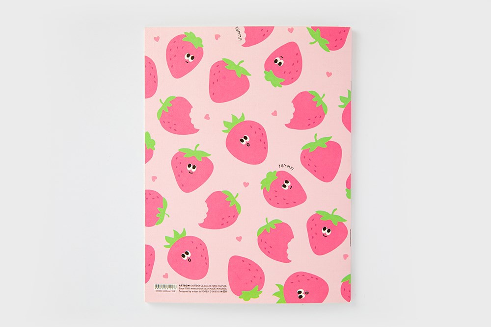 Tập Ghi Chú ARTBOX Hàn Quốc Hình Dâu Tây Xinh Xắn
