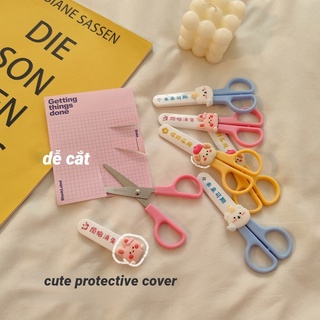 Kéo Cắt Giấy Thủ Công mini Dễ Thương Cho Bé