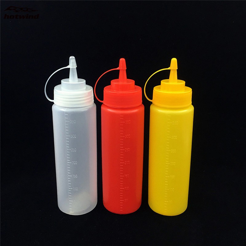 Bình bóp phun gia vị có nắp bằng nhựa 8-16oz