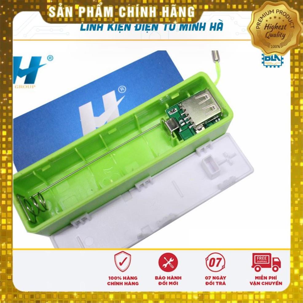 Box Sạc Pin Dự Phòng 1 Cell Pin Có Móc Khóa