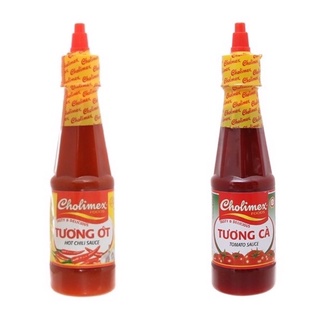 Tương Ớt Cholimex - Tương Cà Cholimex chai 270g