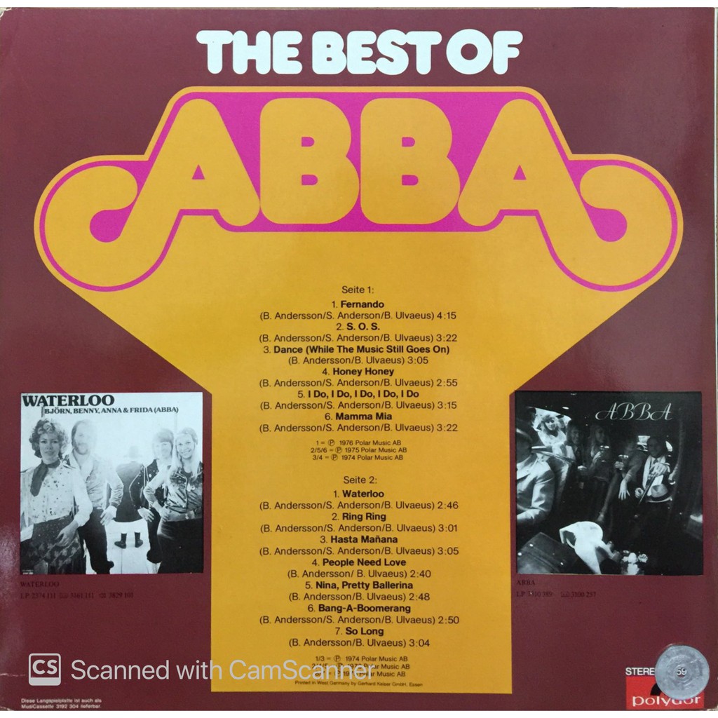 Stereomate - Đĩa nhựa - LP Vinyl: ABBA - The Best Of