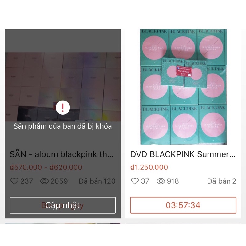 Album Blackpink The album nguyên seal có sẵn