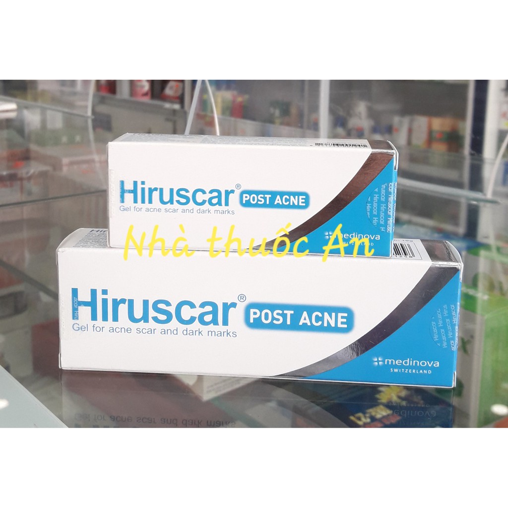 Hiruscar post acne gel hỗ trợ giảm thâm mụn