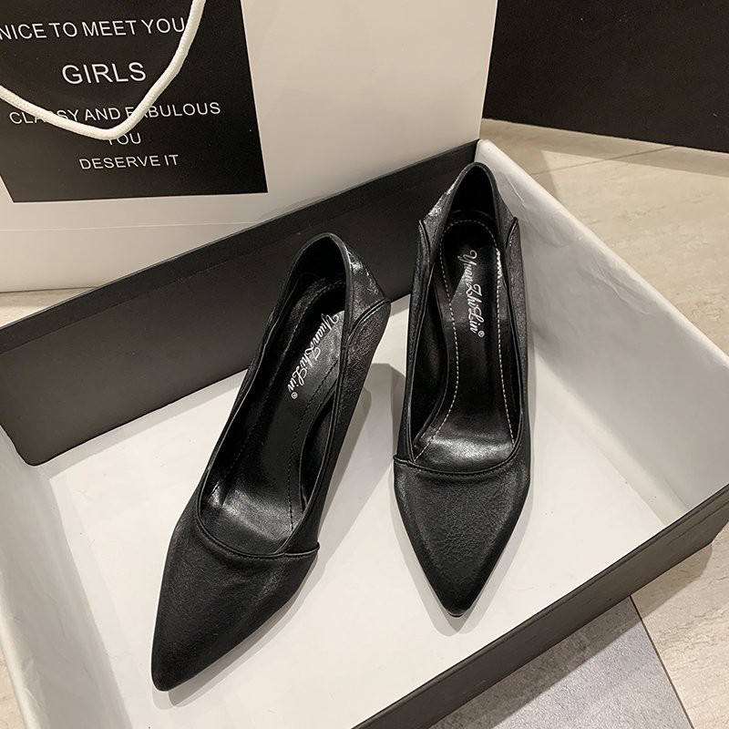 Giày big size nữ cao gót 7cm big size 40 41 42