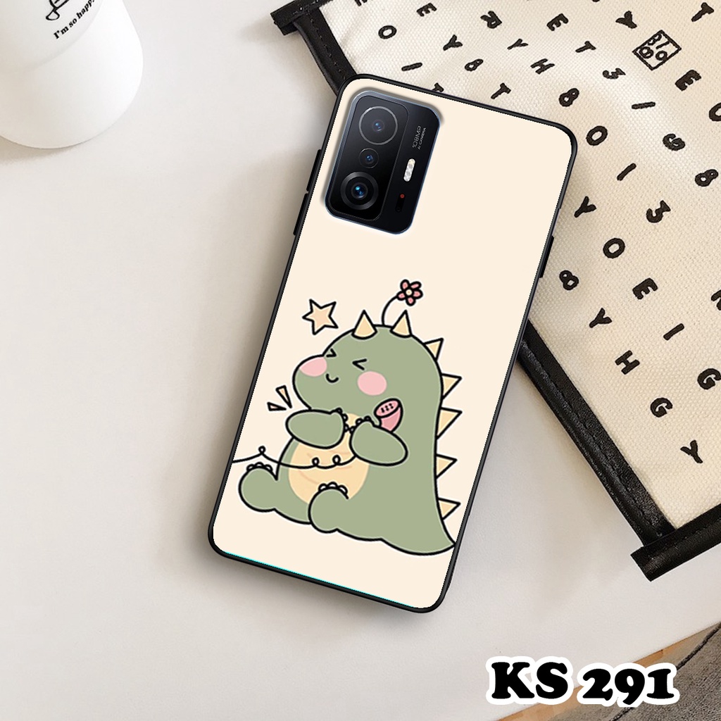 Ốp lưng Xiaomi Mi 11 5G - Xiaomi Mi 11T 5G - Xiaomi Mi 11T Pro 5G - Ốp in hình khủng long,dinosaur dễ thương