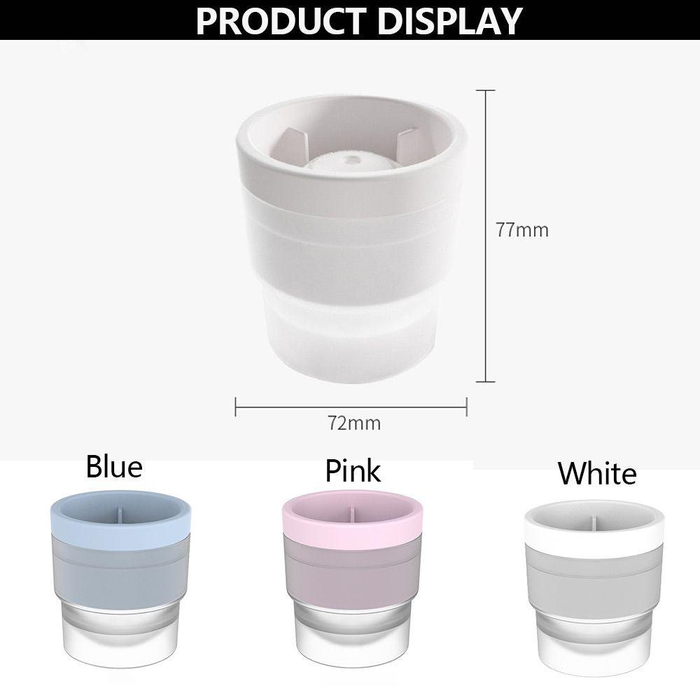 DORAW Whisky  Cocktail Ice Mold Ice Cream Tool Ice Block Making Ice Cube Tray Large Size Fruit Coke Drink Silicone High-capacity Ice Cubes Making Box Kitchen Accessories Ice Lattice/Multicolor