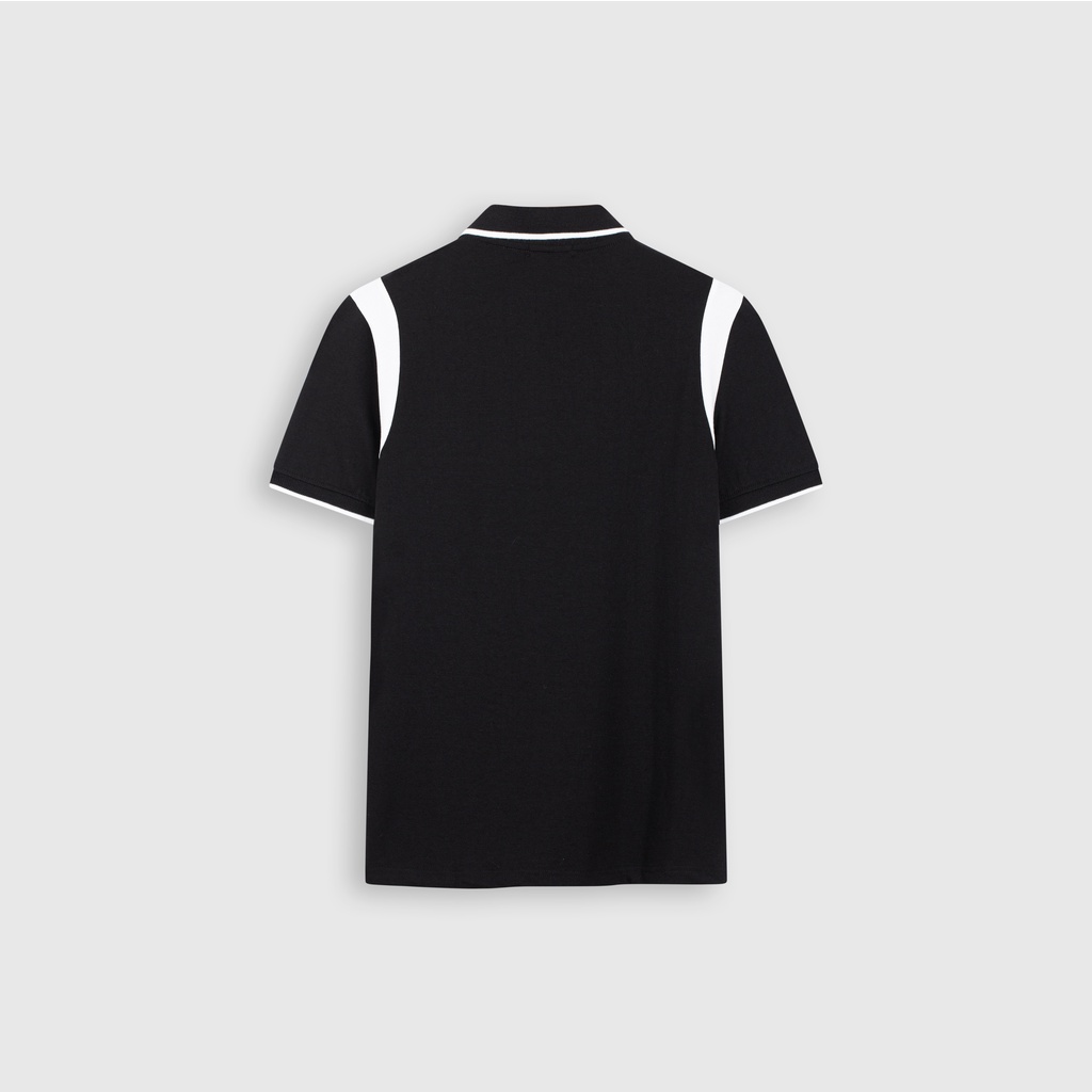 Áo thun POLO nam SEELU vải cá sấu Cotton, chống nhăn, thoáng mát - 1 sọc vai