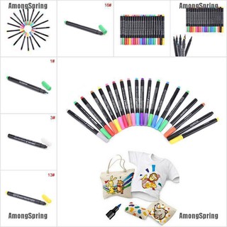 Bút vẽ vải giày bằng tay 20 màu tiện lợi