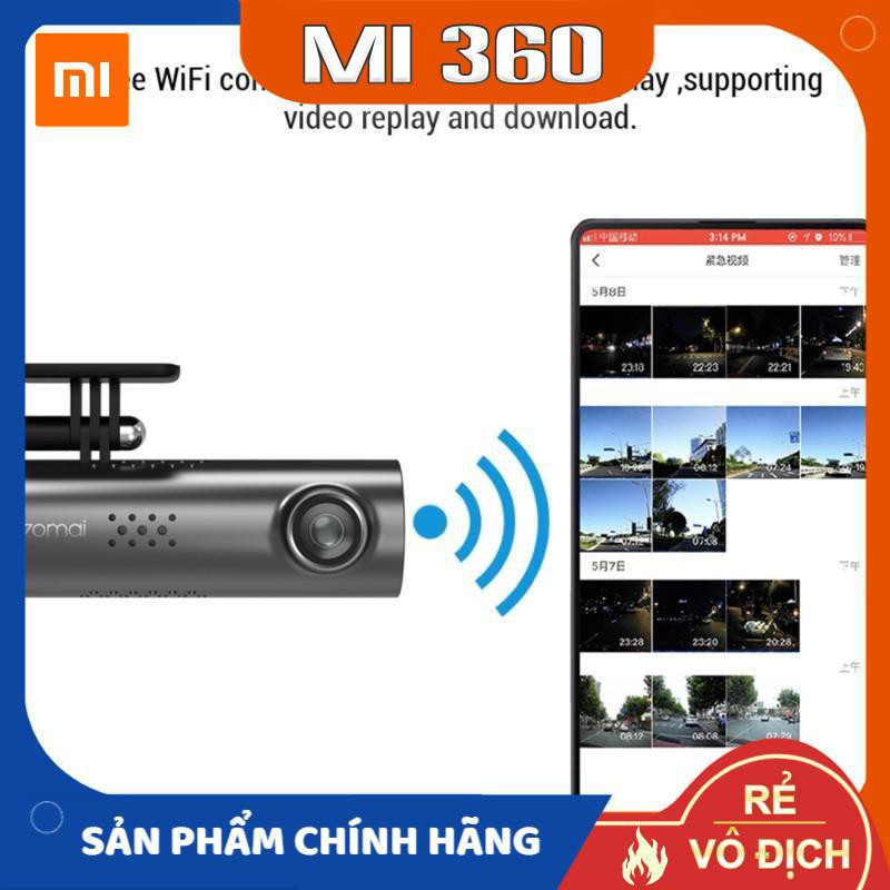 [Bản Quốc Tế] Camera Hành Trình Xiaomi 70mai 1S Hàng Chính Hãng