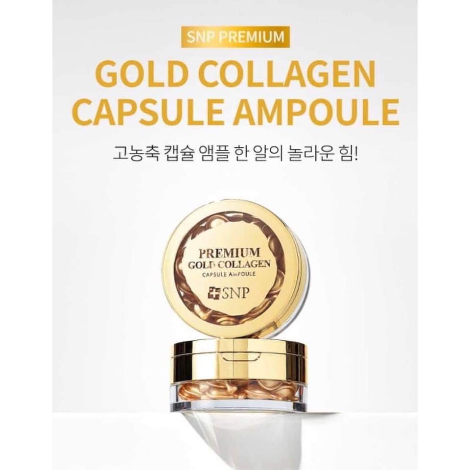 (Date 2024) Collagen SNP Premium Gold Collagen Capsule Ampoule Mới Có bill