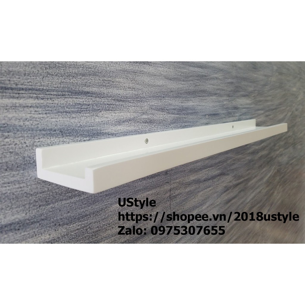 Kệ gỗ treo tường Phòng Tắm 80 Cm  Ustyle