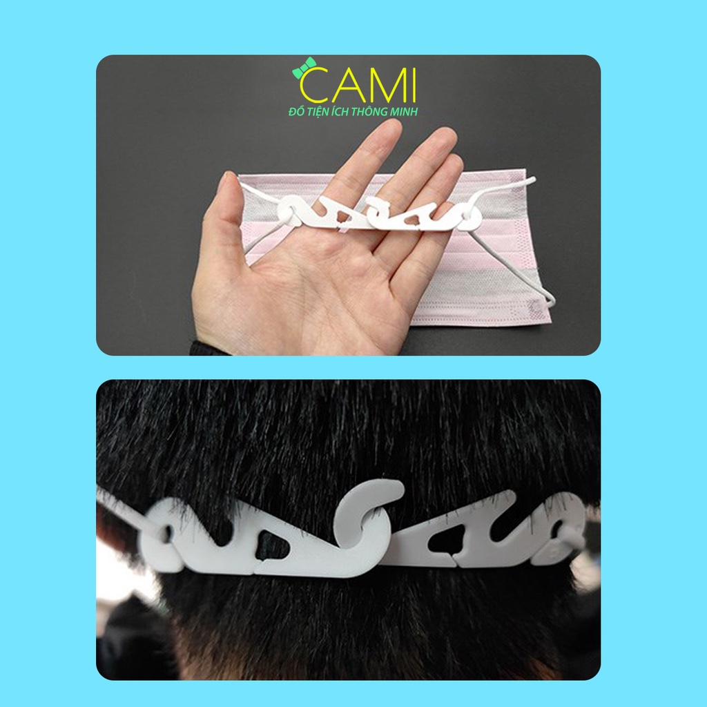 Dây đeo khẩu trang chống hằn đỏ vành tai kiểu cong dấu ngã tiện lợi dùng được cho trẻ em_Cami_CMPK197