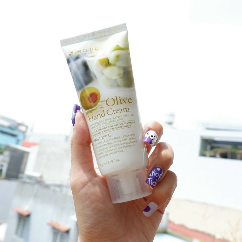 Kem Dưỡng Da Tay - Chân 3W Clinic Moisturizing Hand - Foot Cream