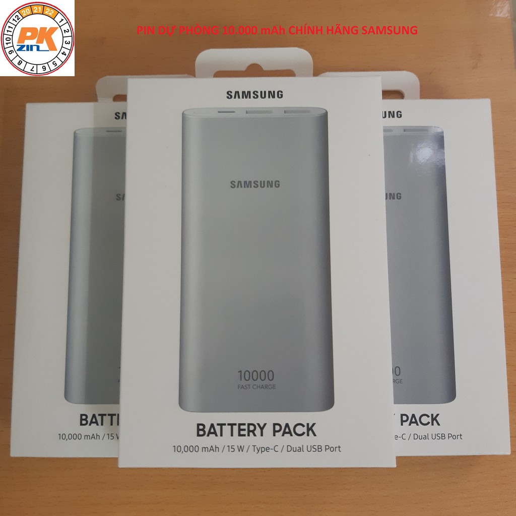 Pin Dự Phòng Samsung 10000mAh Type C EB-P1100C Chính Hãng, FullBox, Bảo Hành Hãng