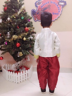 Hanbok Xuất Hàn bé trai