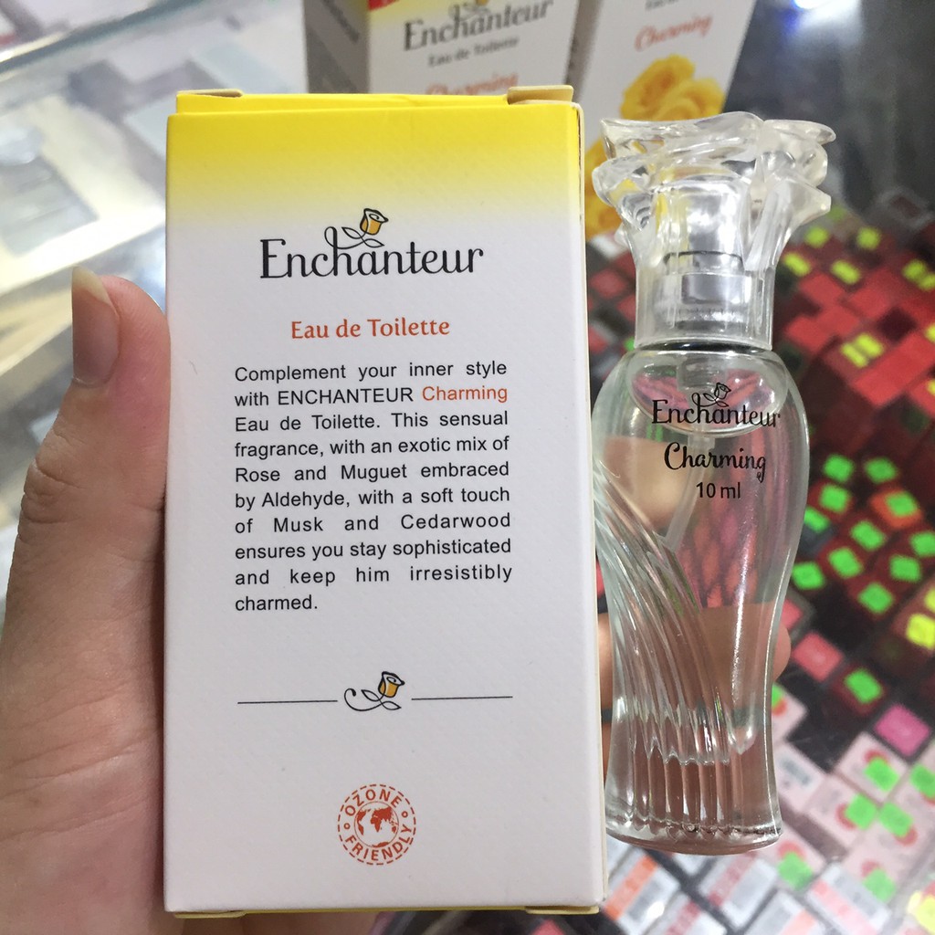 Enchanteur Nước hoa cao cấp 10 ml Charming giá bao bì 39.000 vnđ