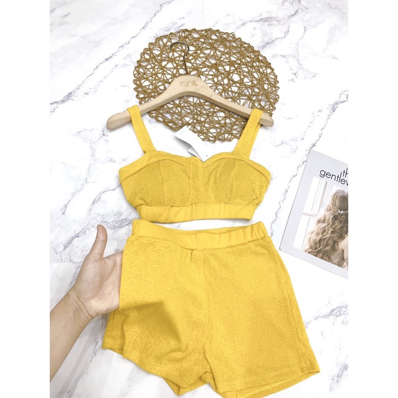 bộ bơi cúp ngực mảnh vàng quần đùi | BigBuy360 - bigbuy360.vn