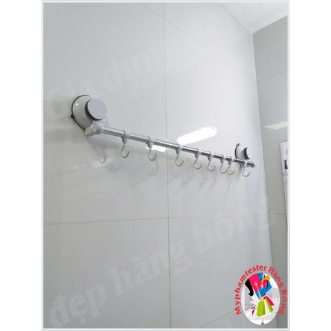 Giá treo tiện ích 8 móc siêu chắc chịu được 10kg