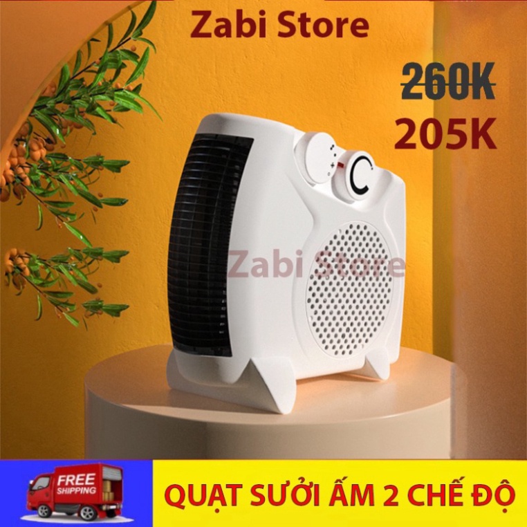 Quạt Sưởi Ấm 2 Chế Độ Tiết Kiệm Điện - Máy Sưởi Ấm Thông Minh