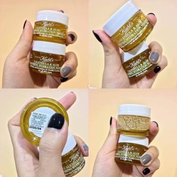 Mặt Nạ Hoa Cúc Kiehls Mini Calendula &amp; Aloe Soothing Hydration Masque